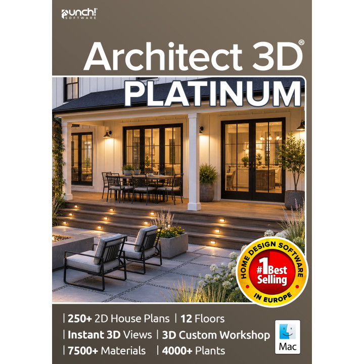 ARCHITECT 3D 22 Platinum - Mac