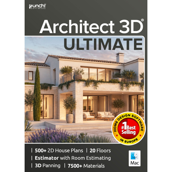 ARCHITECT 3D 22 Ultimate Upgrade - Mac