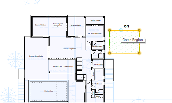 Green Region Application in 2D