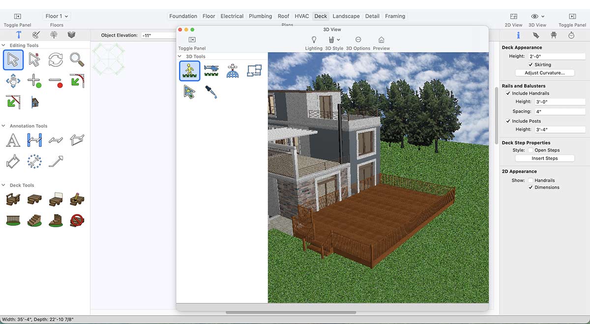 Ground Fill Region tool inside workspace