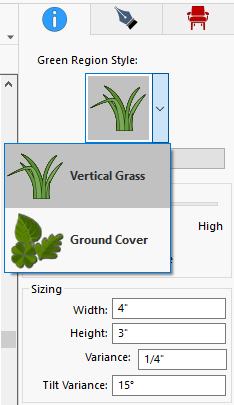 Vertical Grass and Ground Cover