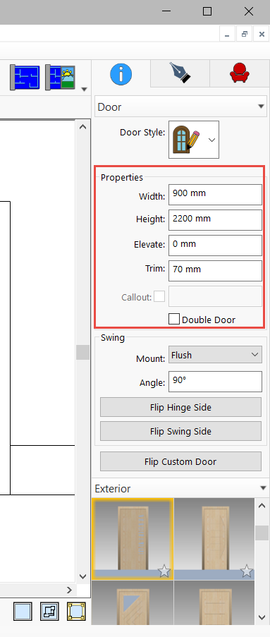 Choosing a door style