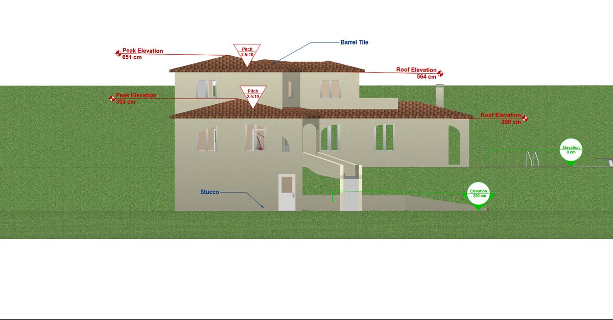 How to create an elevation drawing with Architect 3D