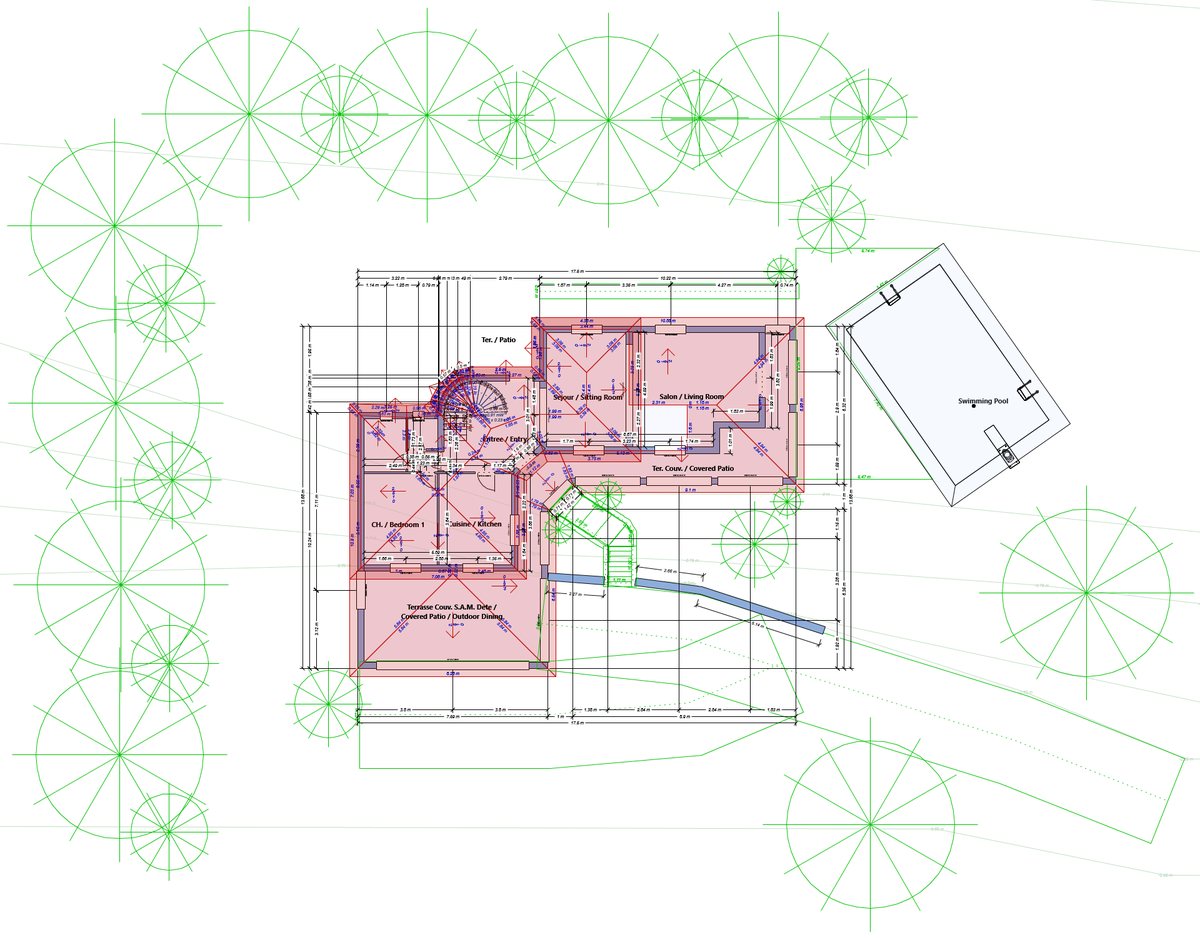 How to create a roof plan with Architect 3D