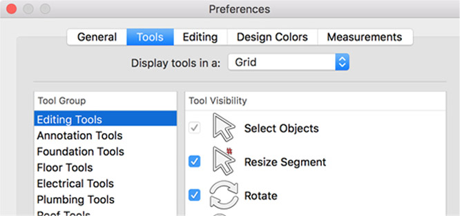 Customisable user interface